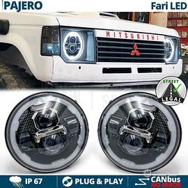 FARI LED Per MITSUBISHI PAJERO 1 Angel OMOLOGATI
