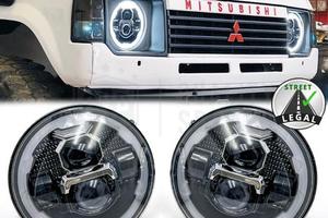 FARI LED Per MITSUBISHI PAJERO 1 Angel OMOLOGATI