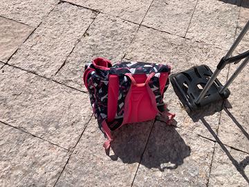 Zaino Seven più carrello pieghevole
