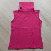 Top lupetto smanicato fucsia NDM - Veste taglia S