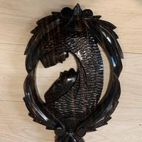 Madonna da parete in legno