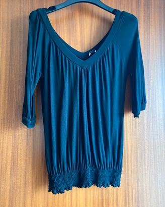 Maglietta nera Intimissimi tg. S