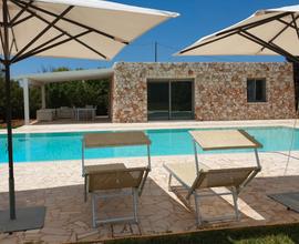 Gallipoli villa con piscina libera dal 16 agosto