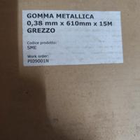 Gomma metallica magnetizzata