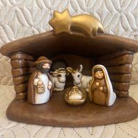 Thun capanna completa presepe classico