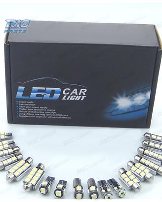 KIT 8 LAMPADE LED PER SEAT IBIZA MK3 MK III 6 K 00