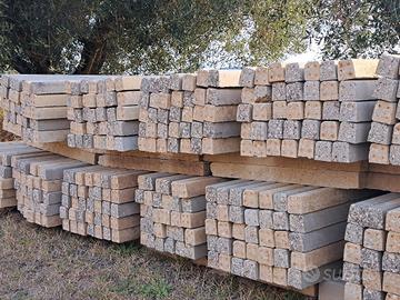 Pali cemento precompresso 7x7 h 2,60mt