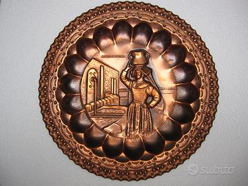 Piatto da Muro in Rame / Ricordo D'Abruzzo I°