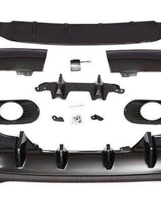 Diffusore Mercedes-Benz CLA 35 AMG w118 terminali