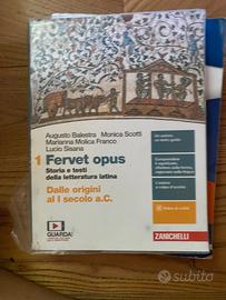 Libro di latino - Fervet Opus (volume 1)