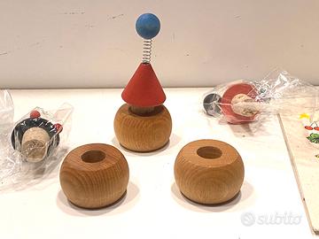 Tappi Legnomagia 4 pezzi con base utensili cucina