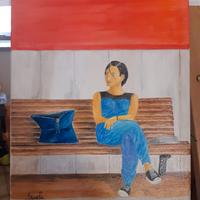 QUADRO: una studentessa universitaria NUOVISSIMO