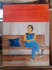 QUADRO: una studentessa universitaria NUOVISSIMO