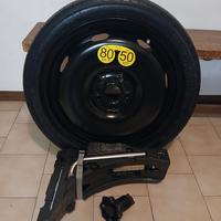 Ruotino originale vw golf 8/8.5  con attrezzi