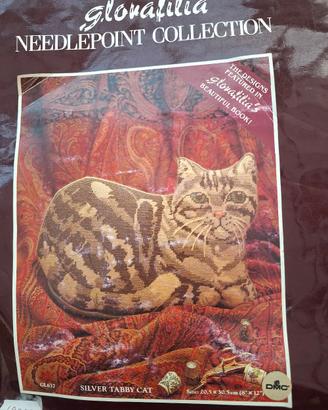 Kit da ricamare " Gatto"