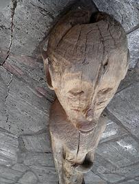 Statua funeraria Bongo Sudan arte tribale africana