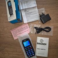 Cellulare GSM Brondi Amico Simplex mai usato