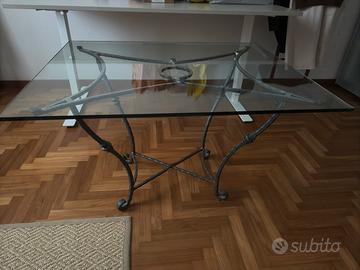 Tavolino da Salotto Ferro Battuto