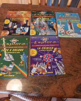 ESPLORA Giovani Marmotte Disney 5 libri