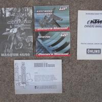 manuale forcella marzocchi ammortizzatore WP