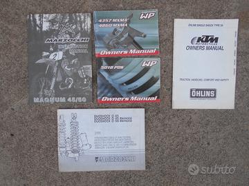 manuale forcella marzocchi ammortizzatore WP