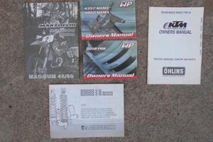 manuale forcella marzocchi ammortizzatore WP