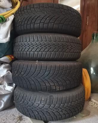 4 gomme invernali con cerchione
