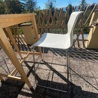 Tavolo alto ikea + 2 sedie