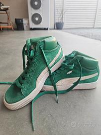 Sneakers Puma  casual verdi pari al nuovo 