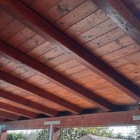 Pompeieana tettoia legno 