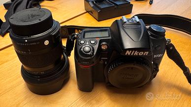 Nikon D7000 + Sigma 17-70 Contemporary + accessori
