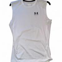 Under Armour HeatGear Compression Tank White  L