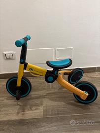 Bicicletta triciclo Kinderkraft 2 in 1