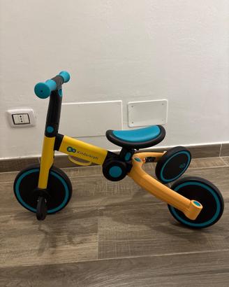 Bicicletta triciclo Kinderkraft 2 in 1