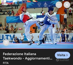 Attrezzatura protezioni  TAEKWONDO