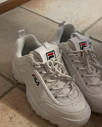 scarpe fila bianche Disruptor Fft0029