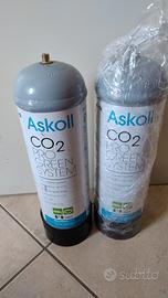 Bombola co2 1200g con riduttore di pressione