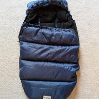 Sacco passeggino Rocket Baby con orecchie blu