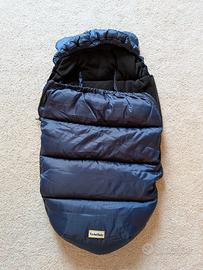 Sacco passeggino Rocket Baby con orecchie blu