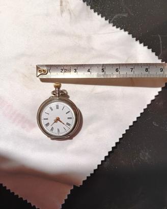 antico orologio argento 