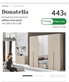 Armadio modello  Donatella