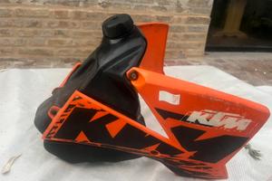 Ktm sx65 serbatoio telaietto cassa filtro