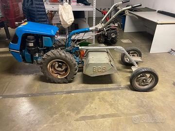 Carrello trasferimento motocoltivatore BCS ecc