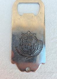 Apribottiglie vintage Birra Pinz Brau in metallo