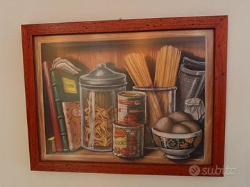 4 - Quadro da cucina in legno