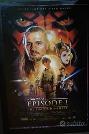 poster Star wars episodio primo.