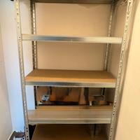 Scaffale 5 ripiani in legno