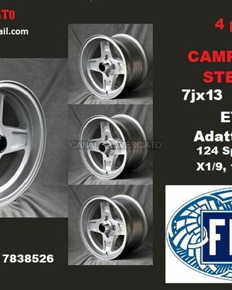 Campagnolo stellone 7x13 et10 4x98 Fiat 124 128