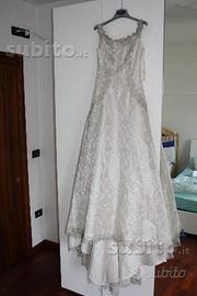 Abito da sposa in raso tg 42 44
