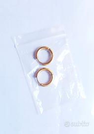 Set 20 piercing-orecchini acciaio nuovi